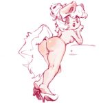  ass_up butt_pose canid canine domestic_cat equid equine felid feline felis female fox high_heels horse lips mammal milarvozmido nude pony pose solo surprise surprised_expression thick_lips 