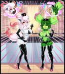 absurd_res anthro armwear barcode barcode_tattoo big_breasts bikini bimboaudino black_armwear black_bikini black_bottomwear black_clothing black_elbow_gloves black_gloves black_handwear black_latex black_legwear black_skirt black_swimwear black_thigh_boots black_thigh_highs black_thong black_underwear blush boots bottomwear breast_tattoo breasts camel_toe clothing duo elbow_gloves elemental_creature english_text eyeshadow female flora_fauna fluffy fluffy_tail footwear fur gender_transformation generation_5_pokemon generation_8_pokemon gloves green_body handwear headgear headwear healslut healslut_612 hi_res high_heeled_boots high_heels hisuian_form hisuian_zorua human human_to_anthro human_to_humanoid humanoid intelligence_loss latex latex_armwear latex_bikini latex_boots latex_bottomwear latex_clothing latex_elbow_gloves latex_footwear latex_gloves latex_handwear latex_legwear latex_skirt latex_thigh_boots latex_thigh_highs latex_thong latex_underwear leg_tattoo legwear looking_at_viewer makeup mammal maractus microskirt miniskirt mtf_transformation multicolored_body multicolored_fur nintendo nipple_outline nurse_clothing nurse_headwear plant platform_footwear platform_heels pokemon pokemon_(species) pokemon_humanoid red_body red_eyeshadow red_fur regional_form_(pokemon) shoes skindentation skirt species_transformation swimwear tail tattoo text thigh_boots thigh_highs thong transformation two-piece_swimsuit two_tone_body two_tone_fur underwear white_body white_fur yellow_eyes