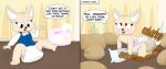 aggretsuko anthro before_and_after blouse bodily_fluids canid canine clean_diaper clothed clothing dialogue diaper diaper_humping diaper_package discarded_diaper female fennec_fox fenneko fox genital_fluids grinding mammal masturbation nyxiettenyxstar pantsless_female pillow pillow_humping pooping sanrio self_humiliation sequence sitting sitting_on_ground soiled_diaper solo sound_effects stink_fumes topless topless_female topwear true_fox unclean_diaper urine used_diaper wearing_diaper wet_diaper
