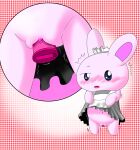  bottomless clothed clothing female genitals hi_res lagomorph leporid mammal mevoto no_underwear penetration pink_body pussy rabbit raised_clothing semi-anthro sex_toy sex_toy_in_pussy sex_toy_insertion solo vaginal vaginal_penetration vibrator vibrator_in_pussy 