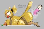  after_anal after_fisting anal_fluid_string anal_fluids anthro apple_in_mouth arms_tied avian bdsm beak bird bodily_fluids bodily_fluids_string bondage bound breasts caroline_(lem75) carrot dragonlady_(artist) fart feathers female food food_fetish food_gag food_insertion food_play gag glistening glistening_body hi_res improvised_sex_toy lactating nipple_fetish nipple_penetration nipple_play nipples non-mammal_nipples nude penetration plant restraints rope rope_bondage solo steam tail tail_feathers vegetable 