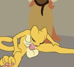 animal_genitalia animated annoyed anthro argonian autofellatio balls belly bethesda_game_studios big_penis breasts claws clothed clothed_female clothing countershade_belly countershade_fur countershade_torso countershading duo eyelashes featureless_breasts felid female fur genitals gynomorph hands_on_hips holding_own_legs intersex katia_managan khajiit loop mammal masturbation microsoft narrowed_eyes nude nude_gynomorph oblivion oral oral_masturbation pawpads penile penile_masturbation penis pink_nose pink_pawpads pink_penis prequel_adventure quill-weave red_body scalie sheath simple_background sitting sitting_on_ground small_breasts solo_focus standing standing_behind tail tail_motion tailwag the_elder_scrolls toe_claws twokindswierdo vein veiny_penis yellow_body yellow_fur