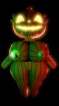  3d_(artwork) animate_inanimate big_breasts breasts digital_media_(artwork) female food food_creature front_view fruit glowing glowing_eyes glowing_mouth light lighting looking_at_viewer nipples nude plant pumpkin short_stack smile solo source_filmmaker thick_thighs 