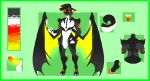  absurd_res animal_genitalia anthro curled_tail dragon feet genitals hi_res male model_sheet muscular muscular_male pawpads penis red_tongue ryhen_zyantel sheath solo tongue tongue_out vael wings wings29 