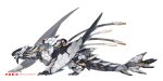  2022 ambiguous_gender barioth capcom claws digital_media_(artwork) feral flying_wyvern hi_res machine mecha monster_hunter simple_background solo video_games white_background xezeno 