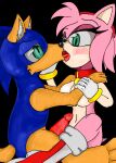  absurd_res after_transformation amy_rose anthro bestiality canid canine canis domestic_dog female feral french_kissing hi_res humanoid imminent_sex interspecies kissing knot knotalot latex male male/female mammal sega sonic_the_hedgehog sonic_the_hedgehog_(series) 