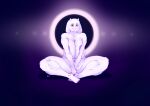  abstract_background absurd_res anthro areola big_breasts bovid breasts caprine curvy_figure dachalol5 female fur goat hi_res mammal mature_female simple_background sitting smile solo thick_thighs toriel undertale_(series) white_body white_fur 