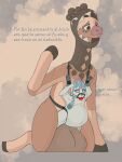  3:4 absurd_res duo eeveelution female feral forced generation_2_pokemon generation_4_pokemon girafarig glaceon hi_res male male/female nintendo penetration pokemon pokemon_(species) sex_toy un_gato_cualquiera 