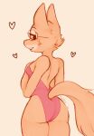  absurd_res anthro breasts canid canine clothed clothing diane_foxington dreamworks eyewear female fox glasses hi_res mammal piercing pwibble skimpy small_breasts solo the_bad_guys 