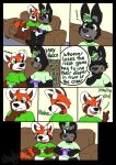  2022 absurd_res ailurid clothing comic detailed_background dialogue diaper duo english_text eyes_closed hi_res male mammal open_mouth red_panda shadyadi1 shirt sitting speech_bubble text topwear 
