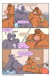 absurd_res announcing_orgasm anthro armpit_hair bear black_bear body_hair bovid bovine breast_play breasts cattle chest_tuft comic dialogue duo dusty_(gingerlybreadart) ear_piercing ear_ring english_text female floppy_ears genitals gingerlybreadart hi_res imminent_ejaculation imminent_orgasm janelle_(gingerlybreadart) jiggling licking male male/female mammal obese obese_anthro obese_female oral overweight overweight_anthro overweight_female penile penis penis_lick piercing plap profanity ring_piercing romantic romantic_couple sex speech_bubble text titfuck tongue tuft url ursine