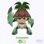 artist_name character_name english_text fakemon highres inkfernape leaf looking_at_viewer no_humans original patterned_background pokemon pokemon_(creature) solo standing sugimori_ken_(style) yellow_eyes 