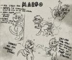 alternative_fashion anthro breasts english_text erect_nipples facial_piercing fart fart_fetish farting_on_another female female_farting flies_for_smell gassipon gassy hi_res mammal margo_(gassipon) murid murine nipples nose_piercing nude piercing pubes punk rat rodent smelly smelly_armpit smelly_butt stinkface text