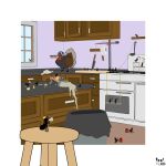 1:1 ambiguous_gender ant ant_queen_(vixen_logic) appliance arthropod avian bird bucket bulldozer cleaning cleaning_tool cleaver_(knife) colored container counter crane_(machine) crown cutlery digital_media_(artwork) feral flat_colors foxboy83 furniture galliform group headgear hi_res hymenopteran insect inside kitchen kitchen_appliance kitchen_knife kitchen_utensils knife ladle megaphone mop oven phasianid scaffolding stool tools tootaloo trash_can turkey vacuum_cleaner vixen_logic window