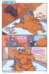 absurd_res anthro areola balls bear bed belly big_areola big_belly black_bear bodily_fluids bovid bovine breast_fondling breast_play breasts cattle chest_tuft comic deep_navel dialogue doggystyle duo dusty_(gingerlybreadart) ear_piercing ear_ring english_text female floppy_ears fondling from_behind_position furniture genital_fluids genitals gingerlybreadart hand_on_breast heart_symbol hi_res janelle_(gingerlybreadart) male male/female mammal navel nipples nude obese obese_anthro obese_female on_bed orgasm_denial overweight overweight_anthro overweight_female penetration penis piercing plap precum pubes ring_piercing romantic romantic_couple sagging_breasts sex sighing size_difference speech_bubble teasing text tuft url ursine vaginal vaginal_penetration vulva