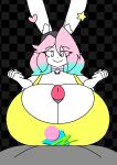  anthro beat_banger big_breasts breast_play breasts bunfan_games busty_boy_(lore) busty_male clothed clothing duo femboy hi_res lagomorph leporid looking_at_viewer male male/male mammal pb_(theycallhimcake) rabbit sex theycallhimcake titfuck 