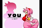 2026 amy_rose anthro big_breasts big_butt breasts butt clothing eulipotyphlan female hedgehog huge_breasts huge_butt looking_at_viewer looking_back mammal nipple_outline panties rear_view sabs sega smile solo sonic_the_hedgehog_(series) underwear