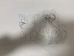  1cat 1wolf 4:3 absurd_res canid canine canis domestic_cat felid feline felis fellatio female female/female feral hi_res human male male/male mammal mr.cattoon oral penile sex wolf wolfie_(disambiguation) yumechandayo zero_pictured 