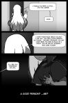  2025 absurd_res andre_(cuchuflin) bodily_fluids clothed clothed_female clothed_human clothed_humanoid clothed_male clothing clutching_chest comic cuchuflin detailed_background dialogue digital_drawing_(artwork) digital_media_(artwork) duo english_text female female_human greyscale hair hand_on_chest hi_res human human_only humanoid long_hair male male_humanoid mammal monochrome nintendo not_furry pokemon speech_bubble sweat sweatdrop talking_to_another tamara_(cuchuflin) text 