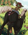 2026 animal_genitalia animal_penis anus balls black_body black_fur black_skin buttplug centaur clitoral_winking clitoris dildo dildo_in_vagina dildo_insertion drow duo ear_piercing elf equid equid_taur equine_anus equine_genitalia equine_penis european_mythology female freckles fur garden genitals goblin greek_mythology hair herm hi_res humanoid_taur intersex intersex/female looking_back mammal mammal_taur mythology penetration penis piercing plug_(sex_toy) reins sex_toy sex_toy_in_vagina sex_toy_insertion taur tongue tongue_out vaginal vaginal_penetration vein veiny_penis white_hair zuckergelee