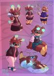2026 android anthro apron canid canine clothed clothing controller digital_drawing_(artwork) digital_media_(artwork) duo electronics fox gaming gun hair handgun hi_res holding_object lagomorph leporid looking_at_viewer machine male malty_(minty_kane) mammal minty_kane nintendo playing_video_game rabbit ranged_weapon robot shooting_range simple_background smile solo squish standing tail tetris tetris_99 text thick_thighs thigh_squish tongue tongue_out weapon wide_hips