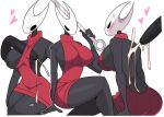  &lt;3 anthro big_breasts big_butt blush bodily_fluids breasts butt clothing cum dress ejaculation female genital_fluids hollow_knight hornet_(hollow_knight) idolomantises nipple_outline nipples red_clothing red_dress team_cherry video_games wide_hips 