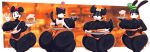 absurd_res alcohol anthro beer beverage big_breasts big_butt black_body bottomwear breasts burger butt canid canine chicken_wings clothing disney domestic_cat fanny_cottontail felid feline felis female food fox gloves group handwear hat headgear headwear heart_symbol hi_res hooters hooters_uniform huge_breasts huge_butt lagomorph leporid mammal merrie_melodies minnie_mouse mouse murid murine navel ortensia rabbit rabbit5gamer rodent roxy_(merrie_melodies) shirt shorts smile tail thick_thighs topwear warner_brothers