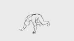 16:9 2d_animation 4_toes all_fours ambiguous_gender animated claws digital_media_(artwork) digitigrade dragon feet feral finger_claws fingernails fingers frame_by_frame growth hi_res horn horn_growth human human_to_feral long_neck male mammal mid_transformation miguel_the_werewolf mythological_creature mythological_scalie mythology nails open_mouth pain quadruped scalie simple_background snout snout_growth solo species_transformation stomping tail tail_growth toe_claws toes tongue transformation transformation_sequence white_body widescreen wingless_dragon