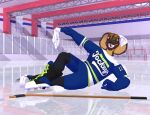 3d_(artwork) anthro black_body bottomwear briefs clothing crossed_legs digital_media_(artwork) draw_me_like_one_of_your_french_girls fangs footwear fruit_of_the_loom gloves green_eyes handwear hi_res hockey hockey_jersey hockey_stick holding_clothing holding_object holding_underwear ice_rink ice_skates jaxon_(reggieigulas) jockington_jockeys leggings legwear looking_at_viewer lying male markings meme on_side orange_markings pose posing_for_picture posing_for_the_viewer reggieigulas reptile scalie shorts smile snake snake_hood solo sport stadium teeth tighty_whities underwear underwear_on_head white_briefs white_clothing white_underwear
