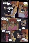 5_fingers age_difference anthro bathrobe biped black_body black_fur black_nose bodily_fluids bottomwear breasts bribe canid canine canis chin_piercing clothed clothed_anthro clothed_female clothes_pin clothing comic covering covering_crotch covering_self daughter_(lore) dialogue disney domestic_dog dressing ear_piercing english_text female fingers fur game_boy_advance game_boy_family goof_troop group hair hi_res holding_game_boy_advance humanoid_hands male male/female mammal marik_azemus34 max_goof mother_(lore) mother_and_child_(lore) mother_and_daughter_(lore) nintendo nude nude_anthro nude_female nude_male older_female parent_(lore) parent_and_child_(lore) parent_and_daughter_(lore) peg_pete piercing pillow pistol_pete pupils red_hair robe shorts speech_bubble sweat text trio url younger_male