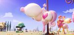 3d_(artwork) absurd_res anthro apple_bloom_(mlp) areola balls big_areola big_balls big_breasts big_butt big_nipples big_penis bikini bikini_top breasts butt clothing crossgender cutie_mark digital_media_(artwork) dress earth_pony equid equine eyes_closed female footwear friendship_is_magic frostbound ftg_crossgender fti_crossgender genitals group gynomorph hair hasbro hi_res horn horse huge_areola huge_balls huge_breasts huge_butt huge_nipples huge_penis hyper hyper_balls hyper_breasts hyper_butt hyper_genitalia hyper_penis intersex legwear mammal multicolored_hair my_little_pony mythological_creature mythological_equine mythology nipples open_mouth orange_body pegasus penis pink_areola pink_nipples pony public public_nudity purple_eyes purple_hair red_areola red_hair scootaloo_(mlp) shoes sneakers street_lamp sweetie_belle_(mlp) swimwear thigh_highs trio two-piece_swimsuit two_tone_hair underwear unicorn white_body wings yellow_body