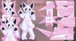 3_toes 4_fingers absurd_res anthro artist_name big_ears big_hands black_ears black_eyes black_inner_ear black_markings black_nose black_pawpads black_paws black_sclera black_tongue blep blush canid canine canis cel_shading changed_(video_game) cheek_tuft claws cover cute_fangs detailed detailed_background digital_drawing_(artwork) digital_media_(artwork) digital_painting_(artwork) english_text eyebrows facial_tuft fangs feet femboy finger_claws fingers floor fluffy fluffy_tail front_view full-length_portrait fur gesture glistening glistening_pawpads goo_creature hair happy head_markings head_tuft hi_res hindpaw hybrid inside k441z kemono latex logo looking_at_viewer male male_anthro mammal markings model_sheet money monotone_body mouth_closed multi_arm multi_limb nude open_mouth open_smile painting_(artwork) pawpads paws pink_eyes pointy_ears portrait pose price_listing qr_code shaded signature simple_background slightly_chubby slime smile smiling_at_viewer solo speech_bubble squid_dog_(changed) standing symbol tail teeth tentacles text thick_thighs toes tongue tongue_out transformation tuft unusual_anatomy watermark waving white_body white_ears white_eyes white_feet white_fur white_hair wide_hips