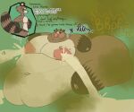 after_transformation anthro belly big_belly big_butt big_nipples blobby bodily_fluids bovid bovine breast_milking butt canid canine cattle cow_transformation dialogue excessive_lactation fart fart_cloud fart_fetish gas gassy hi_res huge_belly huge_butt huge_nipples hyper hyper_belly hyper_butt hyper_fart hyper_lactation hyper_milk hyper_nipples immobile jade_(jadetanuki) jadetanuki lactating male male_lactation mammal milk milk_day milk_day_2026 montgomery_glands morbidly_obese morbidly_obese_anthro morbidly_obese_male nipple_pump nipple_suckers nipples obese obese_anthro obese_male overweight overweight_anthro overweight_male pump raccoon_dog smelly smelly_butt solo species_transformation speech_change speech_impediment stink_fumes tanuki transformation transformation_sequence unable_to_speak weight_gain