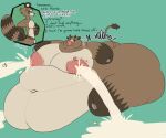after_transformation anthro belly big_belly big_butt big_nipples blobby bodily_fluids bovid bovine breast_milking butt canid canine cattle cow_transformation dialogue english_text excessive_lactation hi_res huge_belly huge_butt huge_nipples hyper hyper_belly hyper_butt hyper_lactation hyper_milk hyper_nipples immobile jade_(jadetanuki) jadetanuki lactating male male_lactation mammal milk milk_day milk_day_2026 montgomery_glands morbidly_obese morbidly_obese_anthro morbidly_obese_male nipple_pump nipple_suckers nipples obese obese_anthro obese_male overweight overweight_anthro overweight_male pump raccoon_dog solo species_transformation speech_change speech_impediment tanuki text transformation transformation_sequence unable_to_speak weight_gain