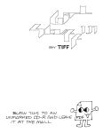 2024 artist_name black_and_white comic english_text gaydottiff hi_res monochrome open_mouth simple_background solo text title toony white_background