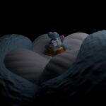 1:1 2026 3d_(artwork) accessory anthro big_muscles big_pecs blue_body blue_fur bow_(feature) bow_accessory bow_ribbon breasts brute brutification bust_portrait canid canine canis cleavage clothed clothing collar digital_media_(artwork) disney domestic_dog female fur georgette_(disney) hair hair_accessory hair_bow hair_ribbon huge_muscles huge_pecs hyper hyper_muscles lips lipstick looking_at_viewer lower_lip macho makeup mammal muscular muscular_anthro muscular_female oliver_and_company pec_cleavage pecs poodle portrait ribbons simple_background smile solo squirrelhunk striated_muscles strong_chin strong_female thick_lips thick_neck trapezius white_body white_fur
