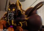 3d_(artwork) absurd_res anthro anthro_focus anthro_on_anthro anthro_penetrated anthro_penetrating anthro_penetrating_anthro areola artist_name ball_ring big_breasts big_butt big_penis black_hair bodily_fluids breasts butt canid canine canis cum cum_in_mouth cum_inside cum_on_face cum_on_penis cybernetics cyborg dark_body digital_media_(artwork) dreadlocks duo exoskeleton faceless_anthro faceless_character faceless_male felid fellatio female female_anthro female_focus female_penetrated genital_fluids genitals glowing glowing_eyes hair handjob_while_sucking hi_res holding_penis huge_breasts huge_butt huge_penis inside jackal khayani_(egyptianexo) lion machine male male/female male_anthro male_penetrating male_penetrating_anthro male_penetrating_female mammal nipple_piercing nipples oral pantherine penetration penile penis penis_in_mouth piercing sex solo_focus spade_tail ssjtim tail text tim_(ssjtim)