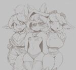  anthro breast_envy breasts cooliehigh female group hi_res league_of_legends pasties poppy_(lol) riot_games trio tristana_(lol) vex_(lol) video_games yordle 