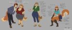 2026 5_fingers 5_toes accessory anthro bag barefoot big_breasts blush bottomwear braided_hair breasts brown_body brown_fur brown_hair canid canine canis cleavage clothed clothing clothing_pull collared_shirt curvy_figure daughter_(lore) denim denim_bottomwear denim_clothing dialogue divorced dress_shirt duo ear_piercing english_text feet female fingers footwear fox full-length_portrait fur green_eyes grey_background group hair hi_res hybrid jeans jewelry leaning leaning_forward mainlinemojo male male/female mammal mature_female mature_male midriff mother_(lore) mother_and_child_(lore) mother_and_daughter_(lore) multicolored_body multicolored_fur navel necklace necktie necktie_pull offscreen_character open_mouth orange_body orange_fur pants parent_(lore) parent_and_child_(lore) parent_and_daughter_(lore) pawpads piercing portrait rachel_moore_(mainlinemojo) richie_(mainlinemojo) roma_moore_(mainlinemojo) roxanne_moore_(mainlinemojo) sexual_tension shirt shoes sibling_(lore) signature simple_background sister_(lore) sisters_(lore) sitting solo standing tan_body tan_fur tear_trough teeth text thick_thighs toes tongue topwear two_tone_body two_tone_fur url voluptuous white_body white_fur wide_hips wolf yellow_eyes