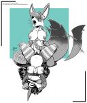 artificial_arm ball_gag bdsm bondage bound canid canine chastity_cage chastity_device clothing cowgirl_position eyewear fennec_fox fox from_front_position gag glasses greyscale hair halftone horn horned_rat legwear long_hair long_tail mammal masterzoroark666 monochrome murid murine on_bottom on_top prosthetic prosthetic_arm prosthetic_limb rat rodent sex stripes tail tail_motion tailwag tape tape_bondage tape_mittens text thigh_highs trans_(lore) trans_woman_(lore) true_fox url