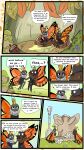 2026 2_antennae 4_legs 4_wings 4k 9:16 absurd_res acorn angry antennae_(anatomy) arthropod arthropod_abdomen black_antennae black_body blueberry_(fruit) brother_(lore) brother_and_sister_(lore) butterfly comic crown day dialogue digital_drawing_(artwork) digital_media_(artwork) disney duo english_text eyespots fan_character female fenghuangz flower flying food fruit grass grave headgear hi_res hoppers_(disney) insect insect_wings kneeling leaf lepidopteran lepidopteran_wings male markings mirabelle_(honeycombcrown) monarch_butterfly multi_wing multicolored_wings nut_(fruit) orange_wings outside pixar plant quadruped ruff sad shaded shovel sibling_(lore) sister_(lore) sitting sky speech_bubble spread_wings taur teeth text titus_(hoppers) tools wings