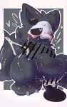 2026 5:8 absurd_res anal anal_orgasm anal_penetration anthro anus balls biped black_anus black_balls black_body black_fur black_penis black_perineum black_sclera blush bodily_fluids bone bone_mask canid canine censor_bar censored censored_anus censored_genitalia censored_penis changed_(video_game) crab_walk cum cum_while_penetrated cumshot cute_fangs digital_drawing_(artwork) digital_media_(artwork) dildo dildo_in_ass dildo_insertion dildo_sitting ejaculation english_description fangs fluffy fluffy_tail fur genital_fluids genitals hands-free heart_pupils heart_symbol hi_res humanoid_genitalia humanoid_penis ineffective_censorship iyy latex_creature male male_anthro mammal mask masturbation nude_anthro nude_male object_in_ass open_mouth orgasm orgasm_face paws penetration penis perineum puro_(changed) sex_toy sex_toy_in_ass sex_toy_insertion skull skull_mask snout solo tail teeth three-quarter_view toying_self