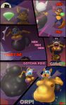 2026 5:8 absurd_res afraart after_vore anthro bat belly big_belly big_breasts big_butt blotchy_areola breasts burping butt canid canine carmelita_fox chaos_emerald comic dialogue digestion duo ear_piercing ear_ring emerald_(gem) fangs fatal_vore female female_pred female_prey flying fox gem gun hi_res huge_belly licking licking_lips mammal membrane_(anatomy) membranous_wings mole_under_eye nipples oral_vore overweight piercing prey_bulge prey_imprint ranged_weapon ring_piercing rouge_the_bat rumbling_stomach same_size_vore sega sly_cooper_(series) sonic_the_hedgehog_(series) sony_corporation sony_interactive_entertainment sucker_punch_productions teeth text thick_thighs tongue tongue_out vore weapon weight_gain wings