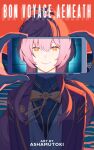  1girl 1other absurdres aemeath_(student)_(wuthering_waves) aemeath_(wuthering_waves) artist_name ashamutoki bow bowtie cellphone cellphone_photo closed_mouth commentary english_text highres holding holding_phone jacket long_hair looking_at_viewer orange_eyes phone pink_hair pov pov_hands purple_jacket rover_(wuthering_waves) sayonara_eri smartphone smile solo_focus star-shaped_pupils star_(symbol) symbol-shaped_pupils viewer_holding_phone wuthering_waves yellow_bow yellow_bowtie 