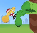 abdominal_bulge anthro areola balls barbell_piercing big_balls big_breasts big_butt blotchy_areola breasts butt collar duo elemental_creature fellatio female flora_fauna genitals hi_res huge_balls huge_breasts huge_butt hyper hyper_balls hyper_genitalia koopa koopa_troopa larger_female male male/female mario_bros nintendo nipple_piercing nipples non-mammal_balls non-mammal_nipples oral penile perotoart piercing piranha_plant plant scalie sex size_difference small_but_hung smaller_male spiked_collar spikes spots warp_pipe