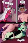 accessory altered_reflection anthro anthro_penetrated anus aquatic bdsm bondage bound breasts butt clothing comic demon dialogue digital_media_(artwork) duo english_text female fish glitz_(helluva_boss) grin hair handwear hellaverse helluva_boss hi_res horn humanoid humanoid_on_anthro humanoid_penetrating humanoid_penetrating_anthro hybrid imp lasso male male/female mammal mirror mostly_nude mostly_nude_anthro mostly_nude_female nipples nude nude_humanoid nude_male penetration penile penile_penetration penis_in_vagina profanity rape_play red_body red_skin reflection roleplay sex smile speech_bubble striker_(helluva_boss) swain_(artist) tan_body tan_skin text thinking_about_another torn_clothing vaginal vaginal_penetration white_hair