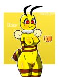  &lt;3 &lt;3_eyes 2022 antennae_(anatomy) anthro arthropod bee bee_(minecraft) big_(disambiguation) breasts butt cleft_of_venus clothing curvy_figure digital_media_(artwork) female footwear genitals hi_res hymenopteran insect microsoft minecraft mojang nipples nude pussy red_eyes simple_background solo thick_thighs video_games white_background wide_hips xbox_game_studios yellow_body zerlix_fox 