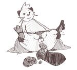 2016 anthro anus balls butt dated dewott feces feces_on_body feces_on_ground feces_on_tail feces_pile fur generation_5_pokemon genitals hand_on_butt hand_on_own_butt head_tuft legs_up male male_pooping monochrome narrowed_eyes nintendo nude_anthro nude_male penis pokemon pokemon_(species) pooping pooping_on_floor scatplay signature smile solo spread_butt spread_legs spreading tail tuft whiskers yoorik