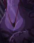 2026 abs anthro athletic black_body black_claws black_fur camel_toe canid canine claws clothed clothing clothing_pull countershade_torso countershading crotch_lines digital_drawing_(artwork) digital_media_(artwork) female fluffy fluffy_tail fluffyscar fox fur grey_body grey_fox grey_fur hariasa_(fluffyscar) hi_res hip_dips light light_beam mammal mostly_nude navel panties panty_pull scar signature skimpy solo striped_body striped_fur stripes tail thick_thighs torso_shot underwear underwear_pull urocyon v-cut