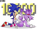 absurd_res anthro big_breasts big_butt blaze_the_cat bodily_fluids breasts butt clothing cum cum_on_butt doggystyle domestic_cat duo eulipotyphlan evrc felid feline felis female footwear from_behind_position genital_fluids green_eyes hair hands_on_hips hedgehog hi_res high_heels huge_butt huge_thighs male male/female mammal ponytail princess raised_tail royalty sega sex shoes side_view sonic_the_hedgehog sonic_the_hedgehog_(series) tail thick_thighs tongue tongue_out yellow_eyes